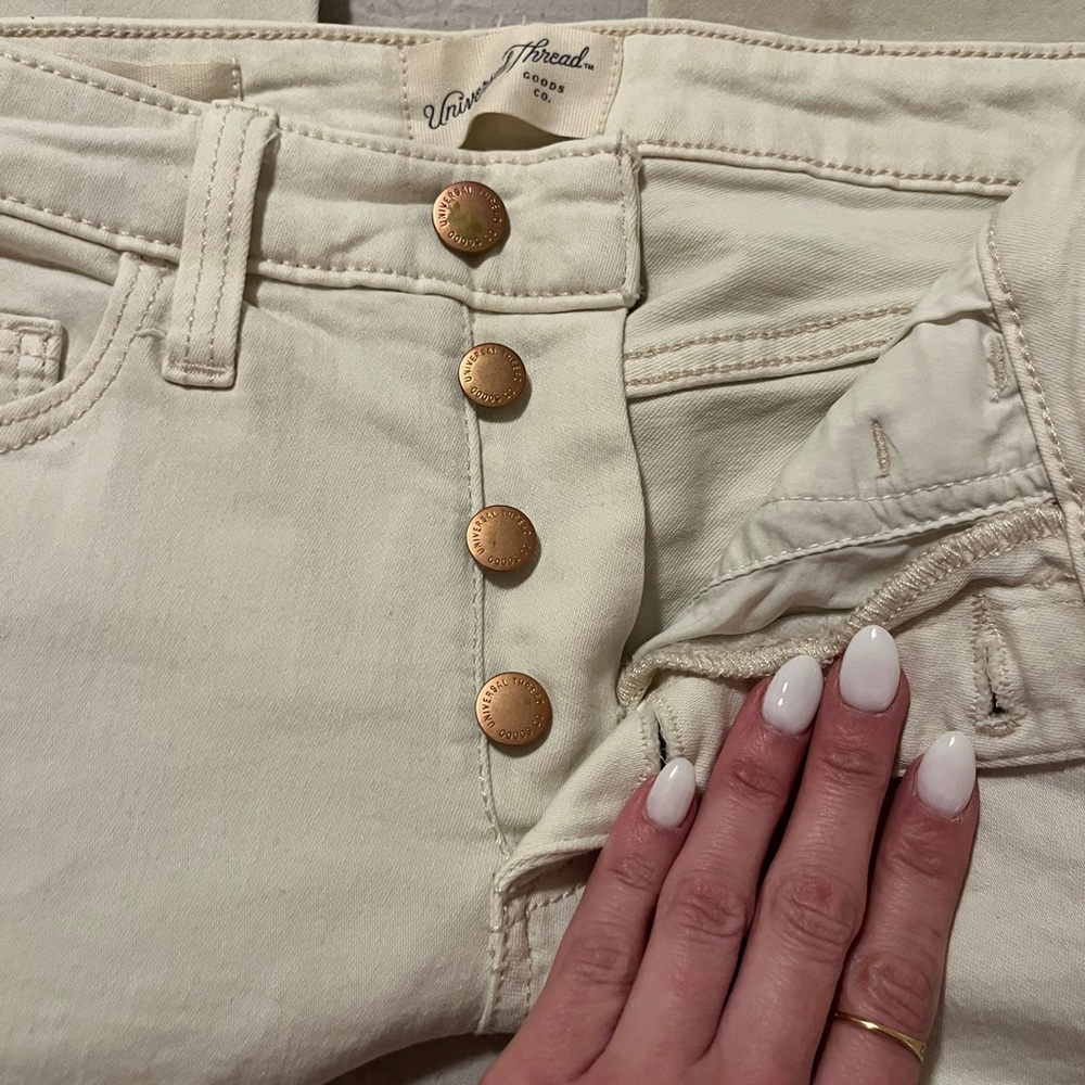 A New Day Skinny Jeans - Cream